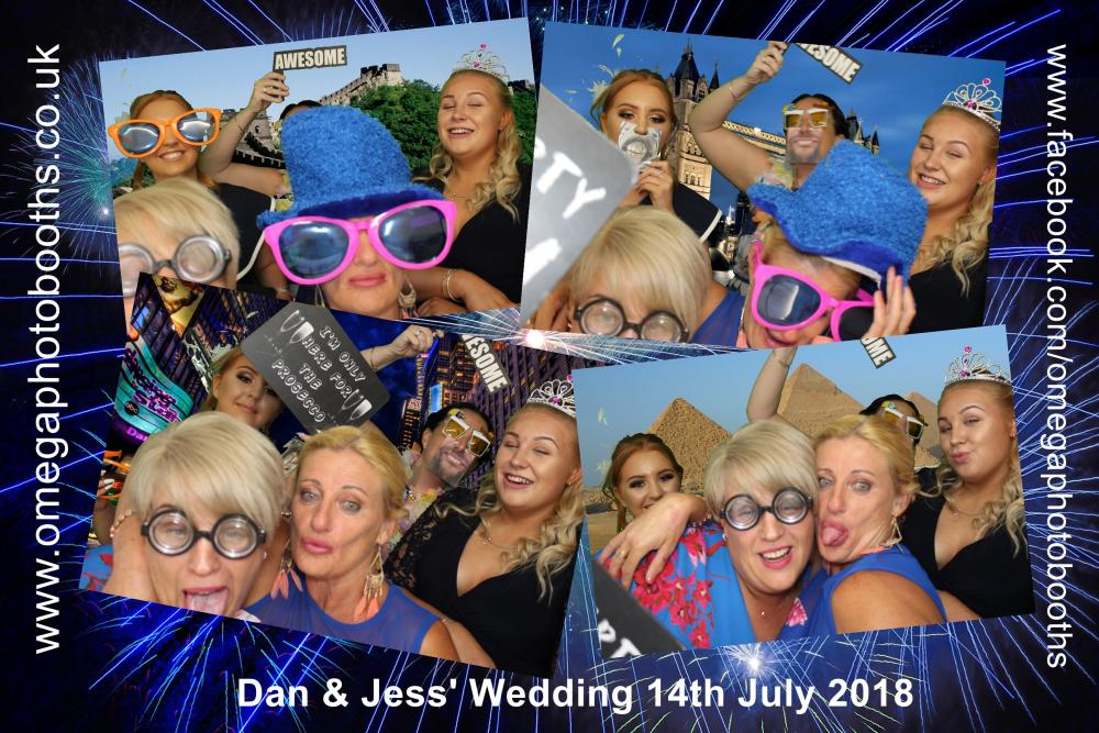 Dan & Jess' wedding | View more photos from the event at gallery.omegaphotobooths.co.uk/u/Omega-Photobooths/Dan-Jess-wedding